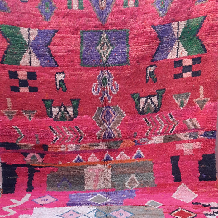 Fabulous Pink Gorgeous Moroccan rug from Azilal region