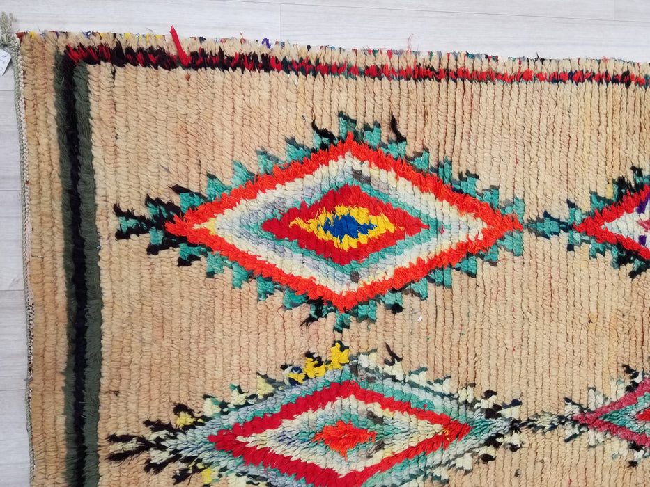 Unique Moroccan rug from Boujaad region