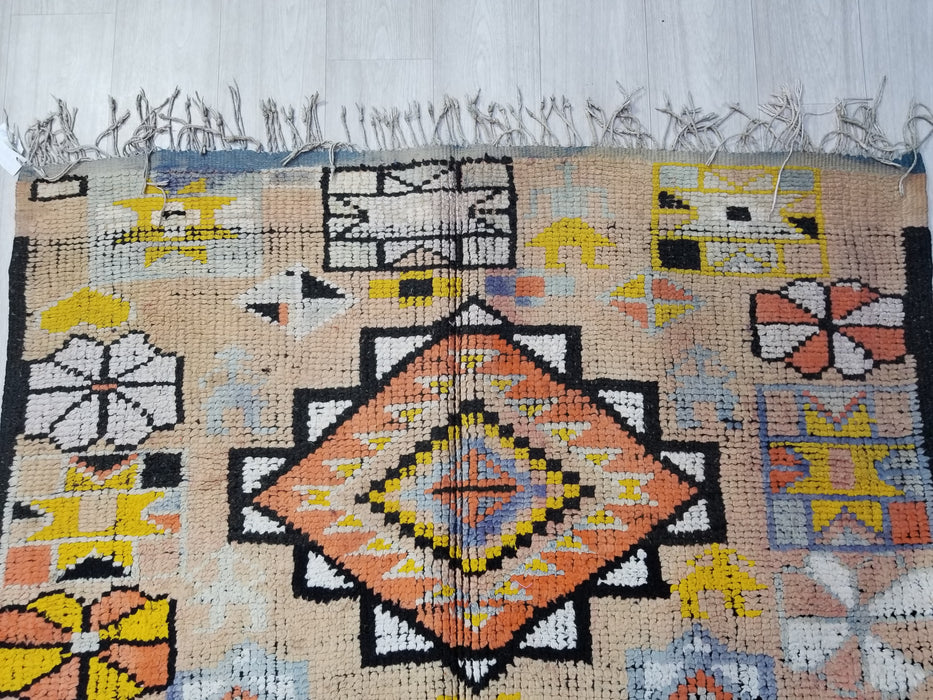 Colorful Moroccan rug from Azilal region