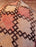 Peach Vintage Moroccan Floor Cushion Pouf 60 x 60 x 20 cm
