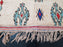 Vintage white Moroccan rug from Azilal region