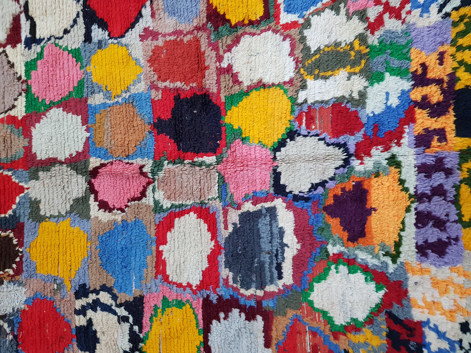 Insane Colorful Moroccan rug from AZILAL region