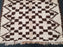 Brown and White Moroccan rug from AZILAL region