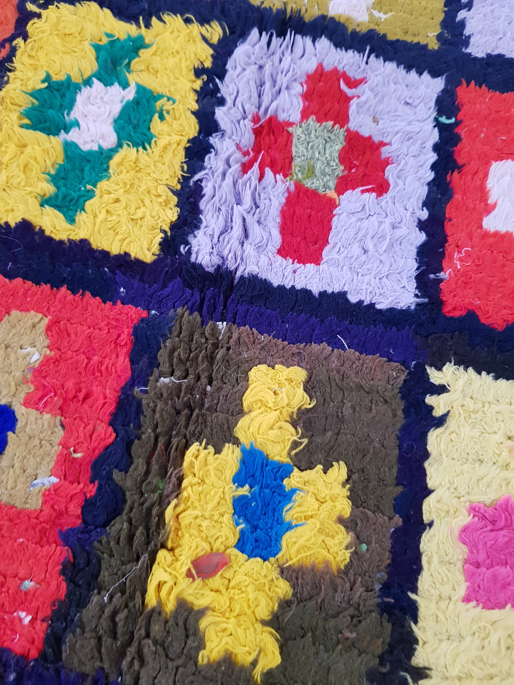 Beautiful colorful Moroccan rug from Azilal region — MarBazaar