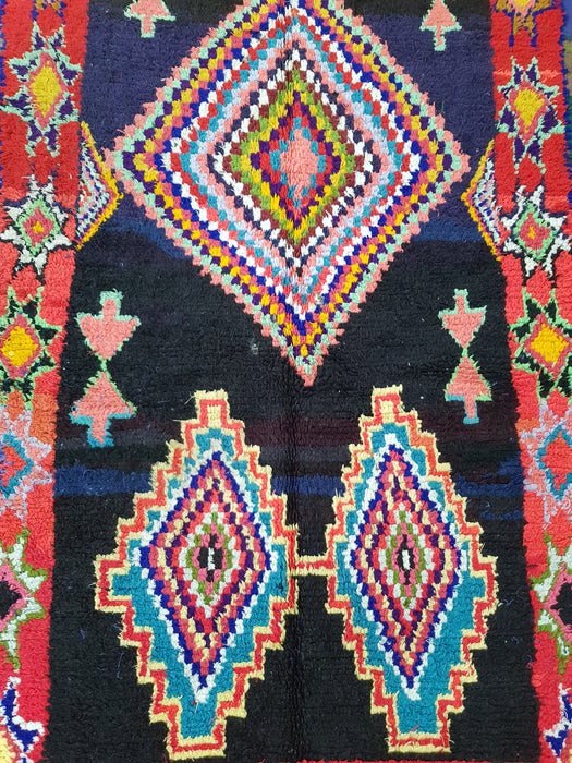 Insane colorful Moroccan rug from Azilal region
