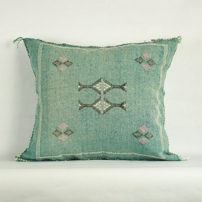 Moroccan Cactus Pillow cover, handmade berber Moroccan Bohomian sabra