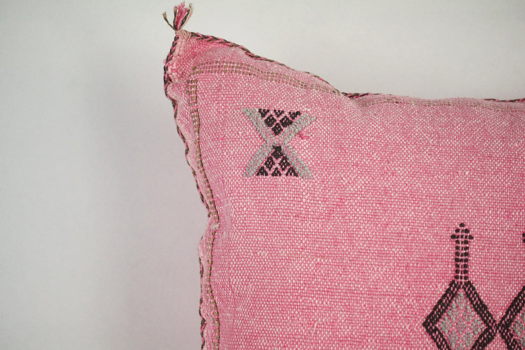 Light pink Moroccan Cactus Pillow cover, Bohemian sabra