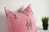 Light pink Moroccan Cactus Pillow cover, Bohemian sabra