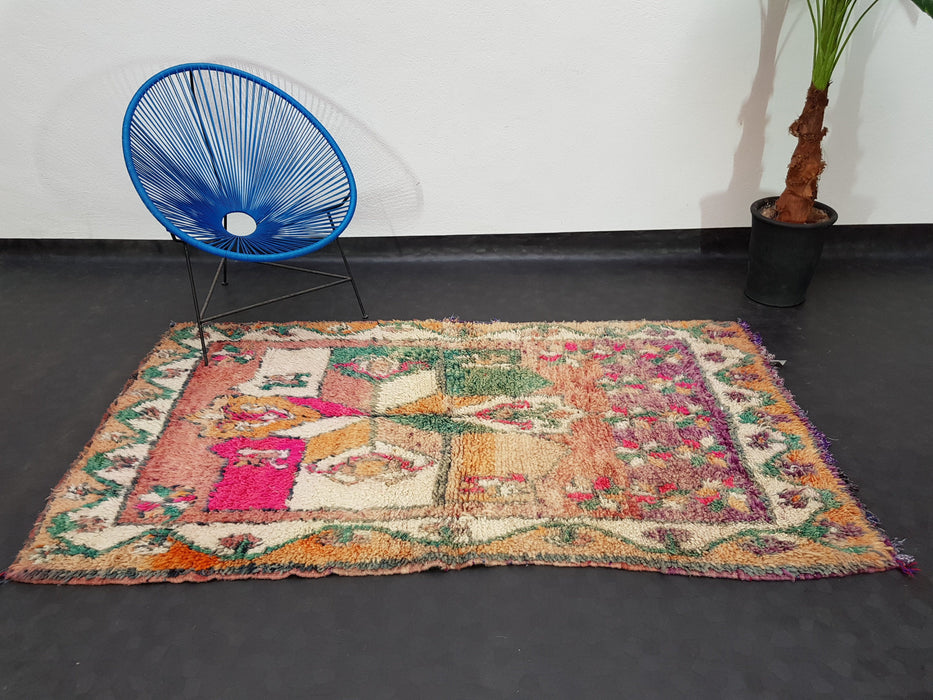 Moroccan rug from Boujaad region